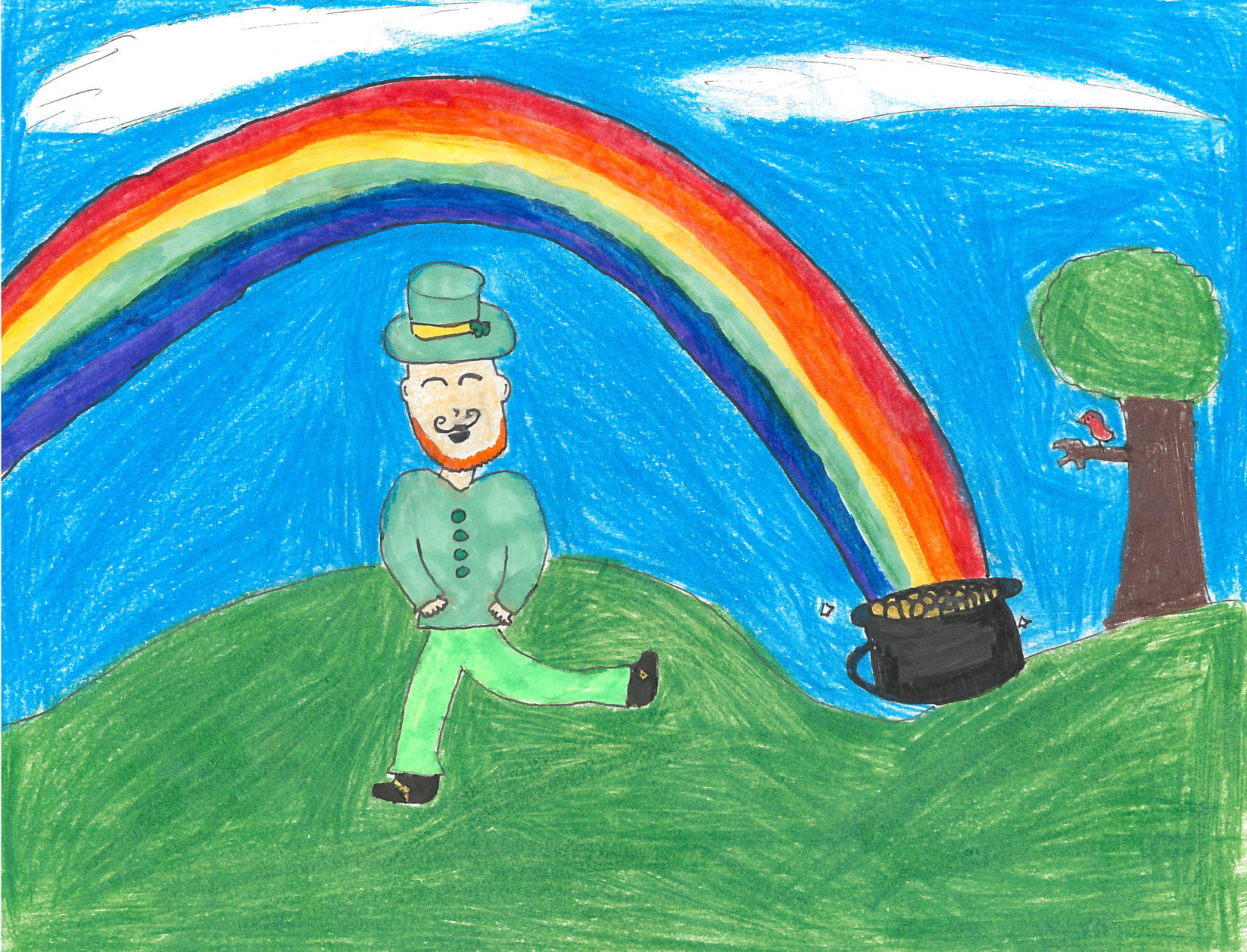Leo Halperin, grade 4, Washington
